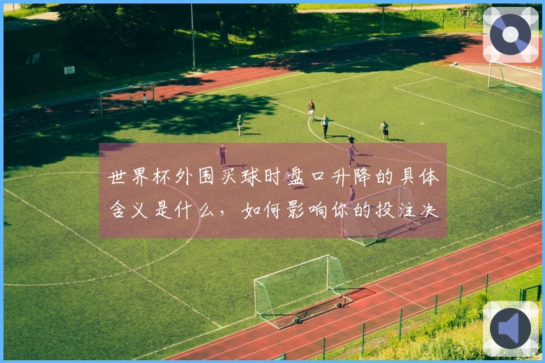 世界杯外围买球时盘口升降的具体含义是什么，如何影响你的投注决策？