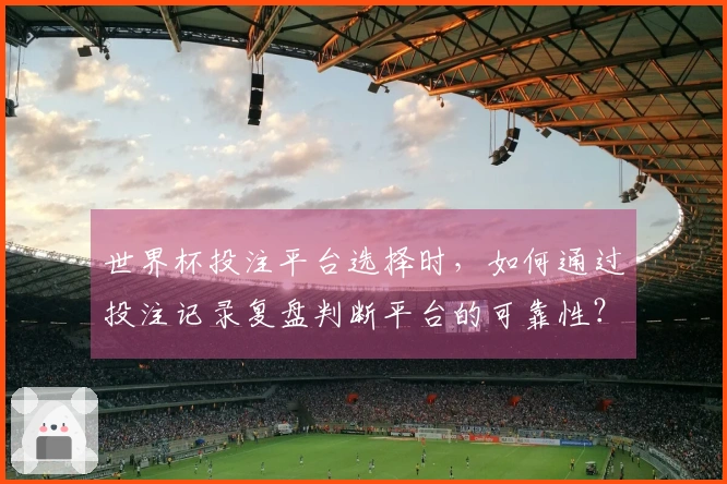 世界杯投注平台选择时，如何通过投注记录复盘判断平台的可靠性？